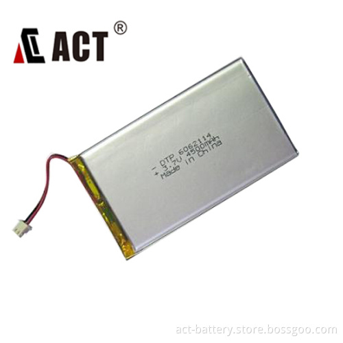High capacity lipo battery 805080 4000mAh customed lithium battery